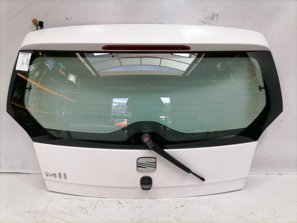 Seat Mii original Heckklappe mit Heckscheibe LB9A Candyweiss Bj.2012